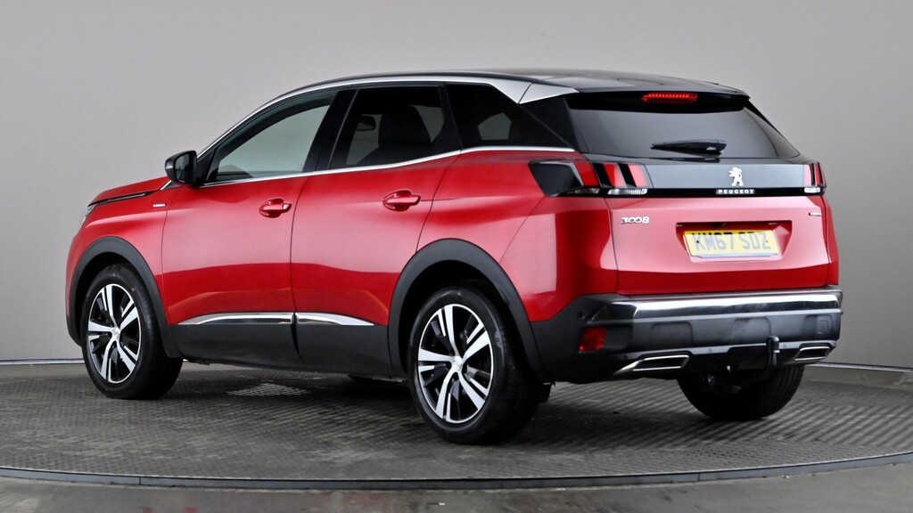 Peugeot 3008 2.0 Bluehdi Gt Line Red #4