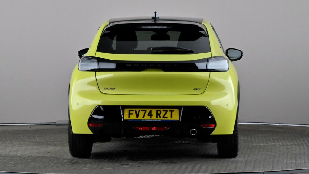 Peugeot 208 1.2 Puretech 100 Gt FV74RZT Yellow #5