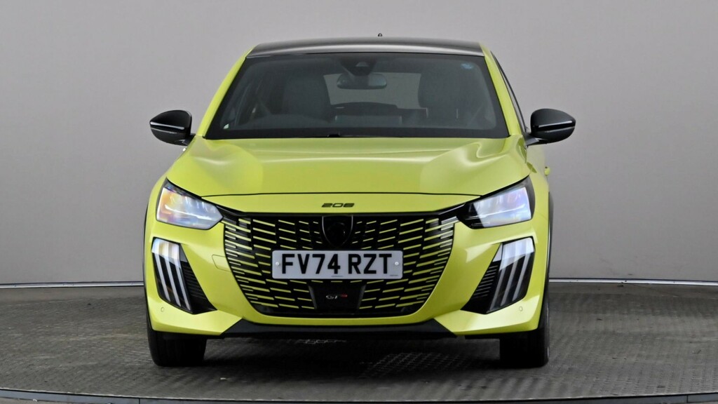 Peugeot 208 1.2 Puretech 100 Gt FV74RZT Yellow #2