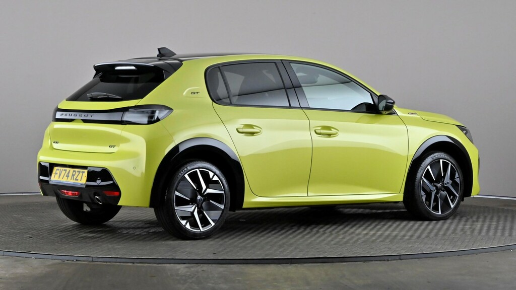 Peugeot 208 1.2 Puretech 100 Gt FV74RZT Yellow #6