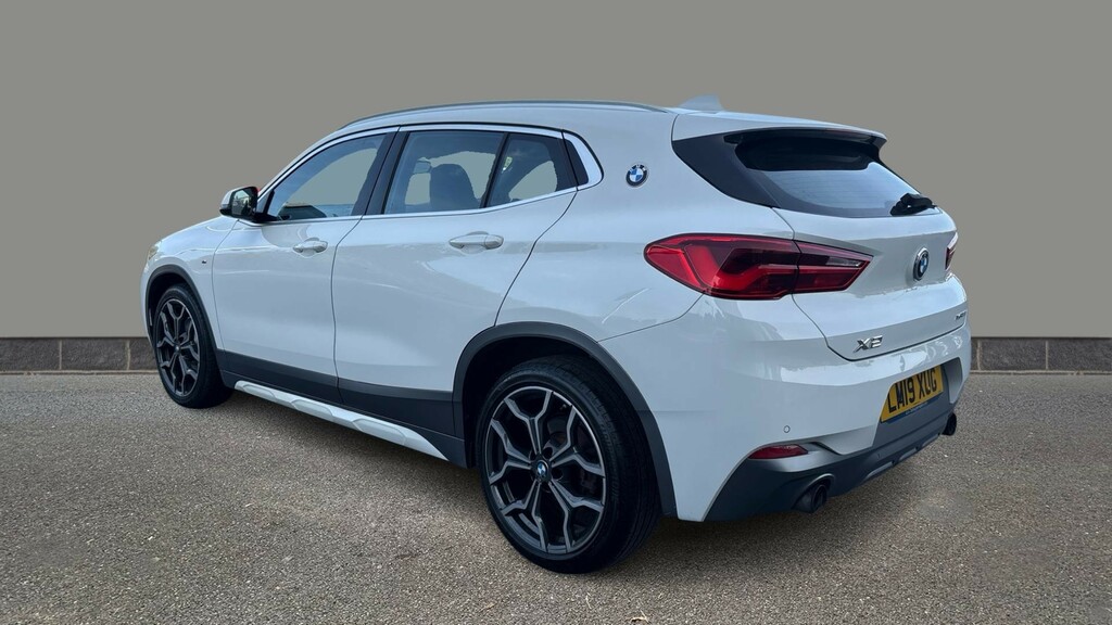 BMW X2 Xdrive 18D M Sport X White #4