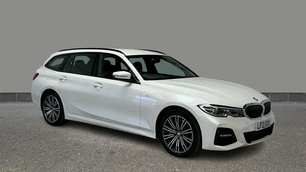 BMW 3 Series 330E M Sport Step White