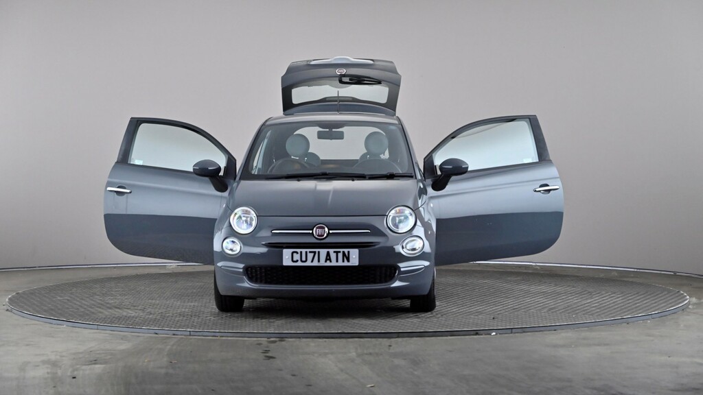 Fiat 500 Sport Black #8