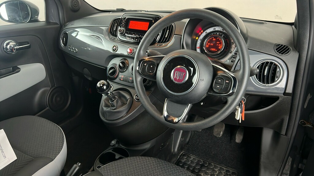 Fiat 500 Sport Black #13