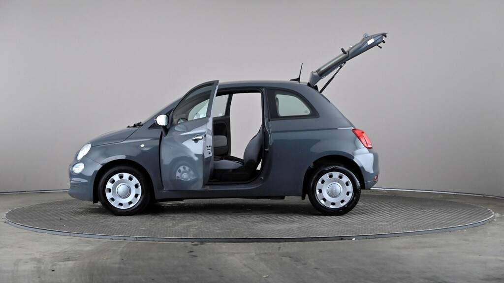 Fiat 500 Sport Black #9