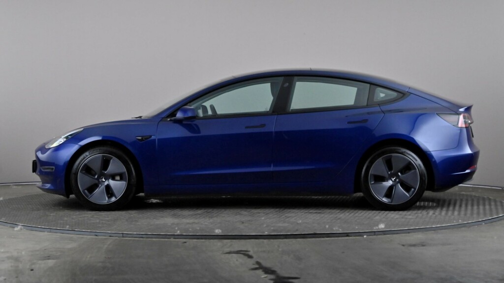 Tesla Model 3 Long Range Awd Blue #3