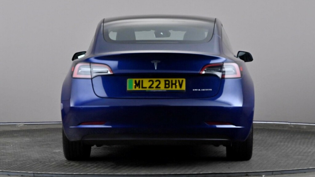Tesla Model 3 Long Range Awd Blue #5