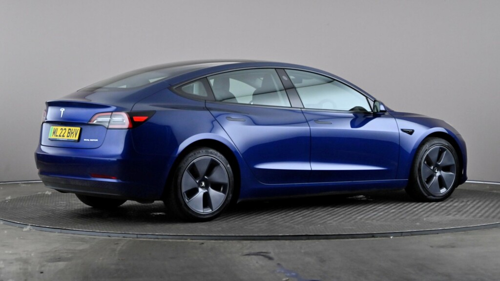 Tesla Model 3 Long Range Awd Blue #6