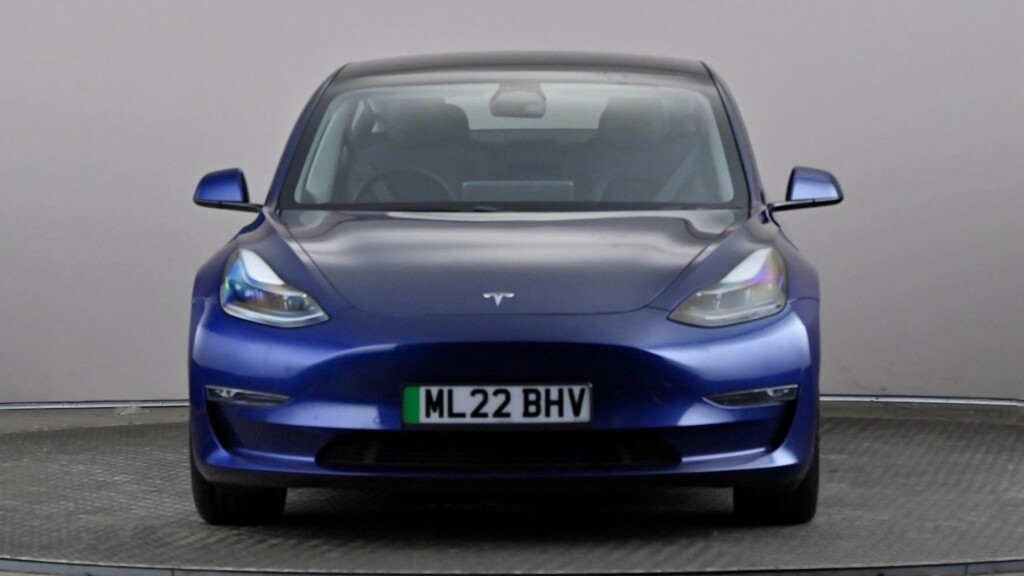Tesla Model 3 Long Range Awd Blue #2