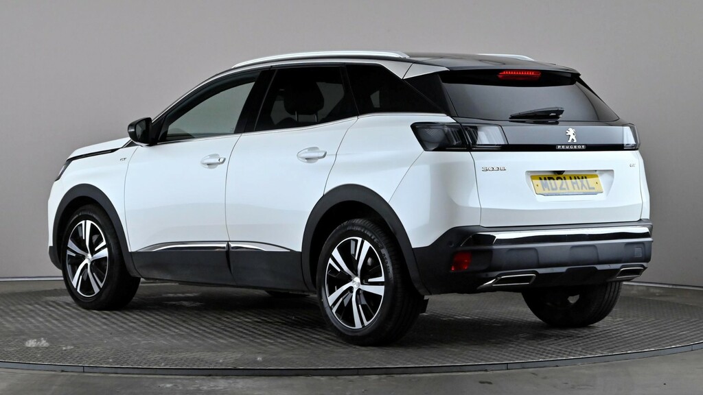 Peugeot 3008 1.5 Bluehdi Gt White #4