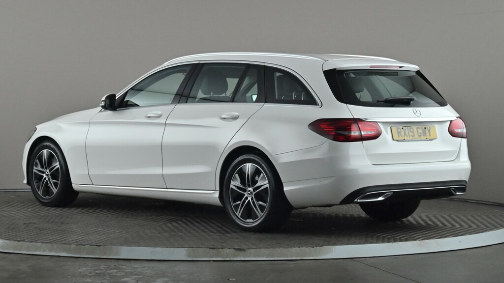 Mercedes-Benz C Class C200 Sport 9G-tronic White #5