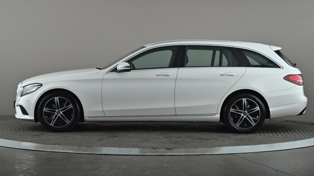 Mercedes-Benz C Class C200 Sport 9G-tronic White #3