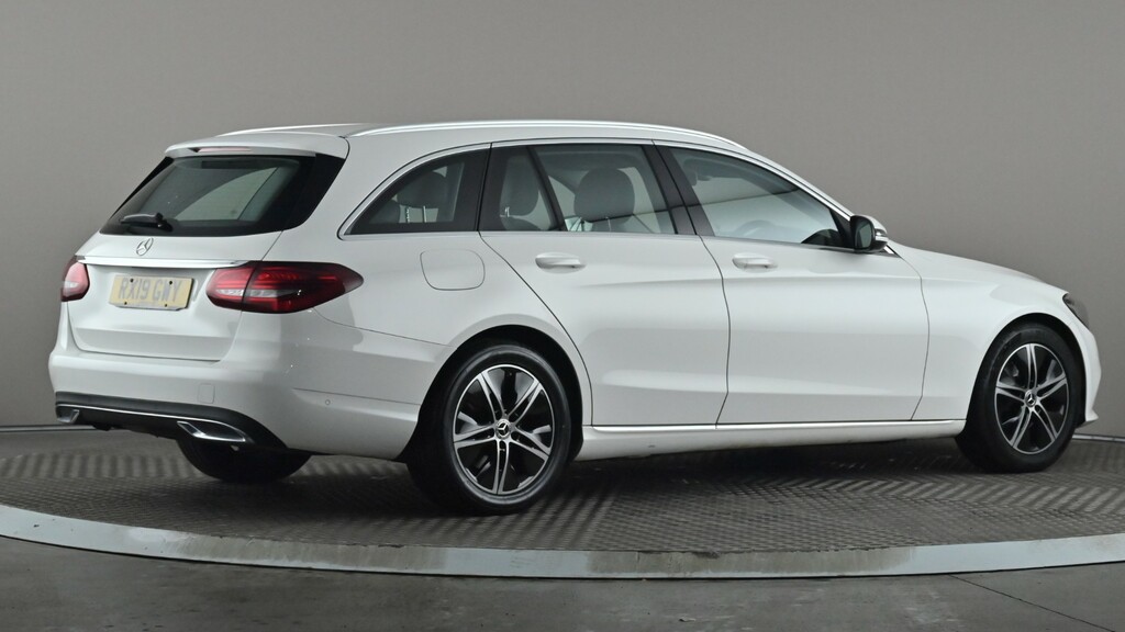 Mercedes-Benz C Class C200 Sport 9G-tronic White #6