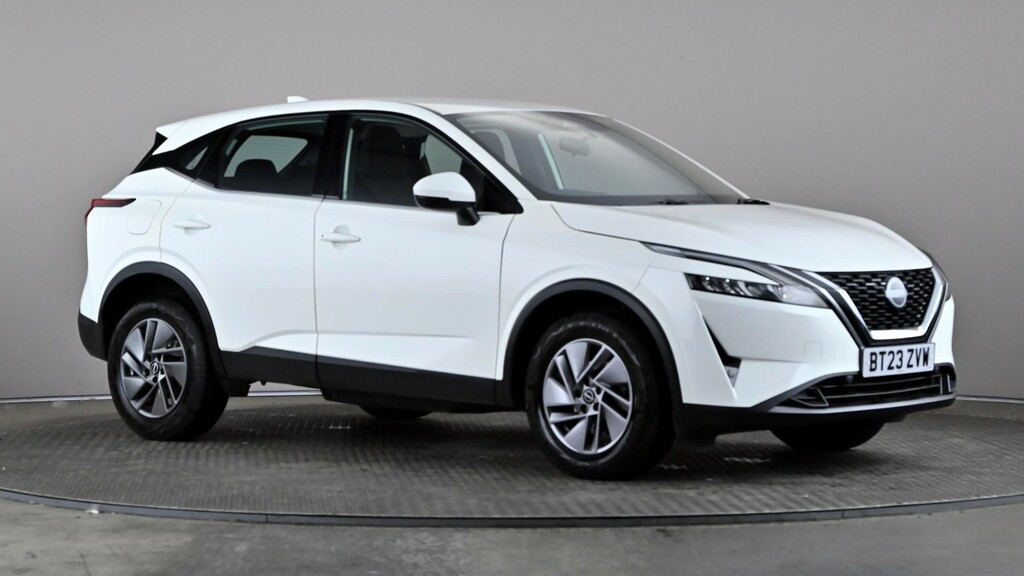 Nissan Qashqai 1.3 Dig-t Mh 158 Acenta Premium White