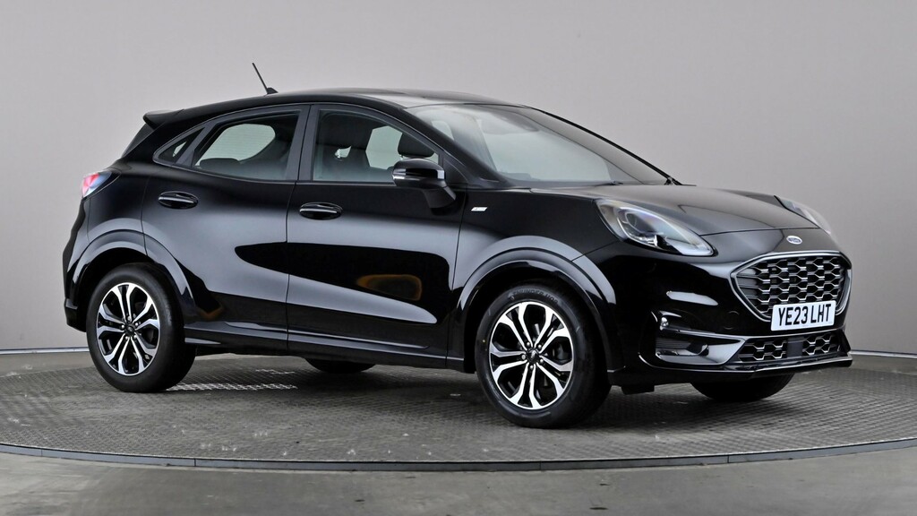 Ford Puma 1.0 Ecoboost Hybrid Mhev St-line Dct Black