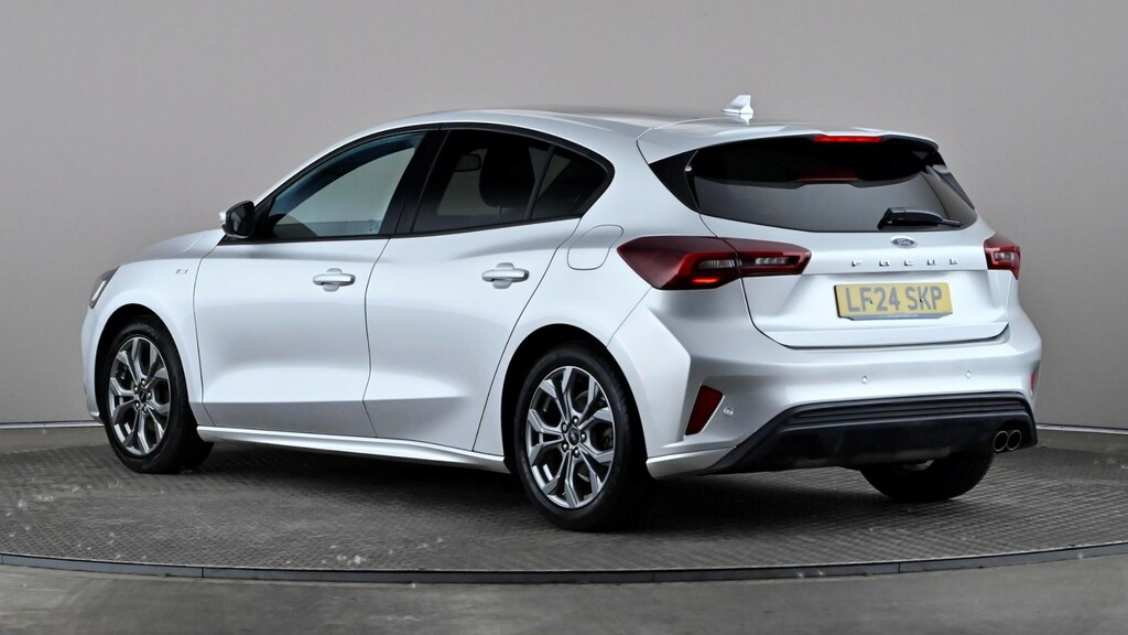 Ford Focus 1.0 Ecoboost Hybrid Mhev 155 St-line Silver #4