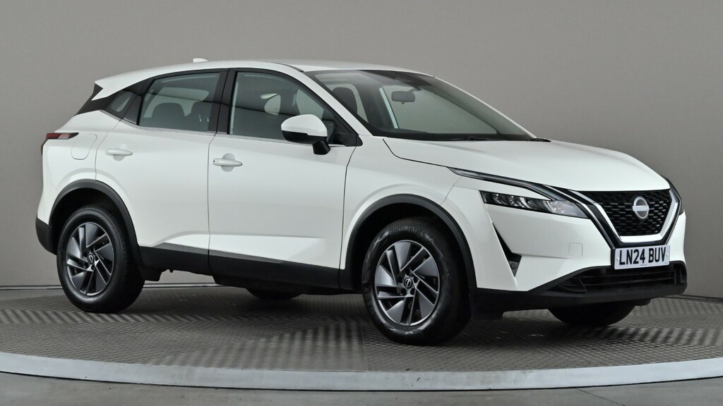 Nissan Qashqai 1.3 Dig-t Mh 158 Acenta Premium Xtronic White