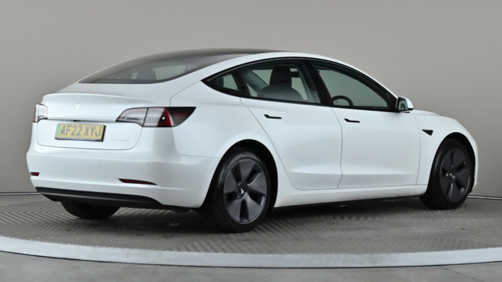 Tesla Model 3 Long Range Awd White #6