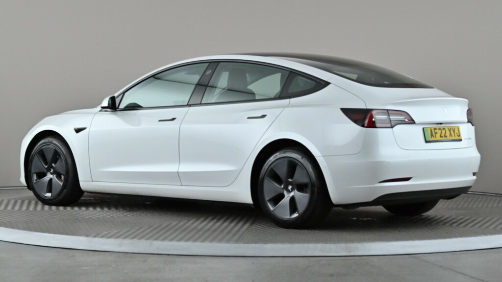 Tesla Model 3 Long Range Awd White #4