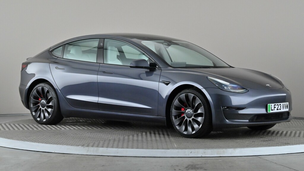 Tesla Model 3 Performance Awd Performance Upgrade Grey