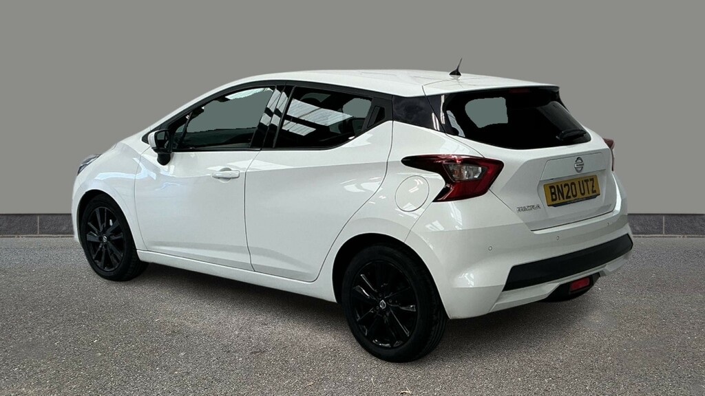 Nissan Micra 1.0 Ig-t 100 Tekna Xtronic White #4