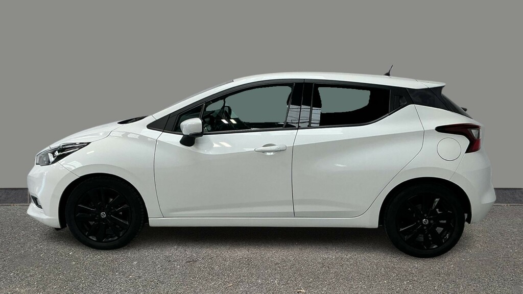 Nissan Micra 1.0 Ig-t 100 Tekna Xtronic White #3