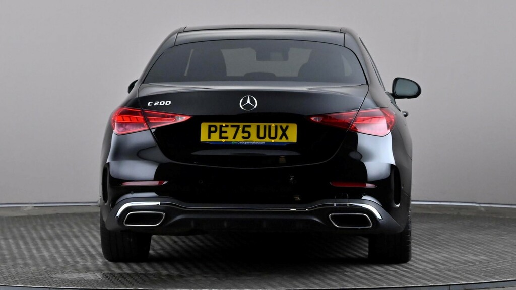 Mercedes-Benz C Class C200 Amg Line 9G-tronic PE75UUX Black #5