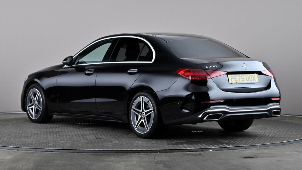 Mercedes-Benz C Class C200 Amg Line 9G-tronic PE75UUX Black #4