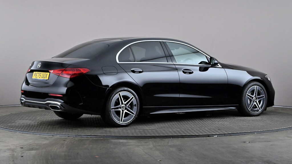 Mercedes-Benz C Class C200 Amg Line 9G-tronic PE75UUX Black #6