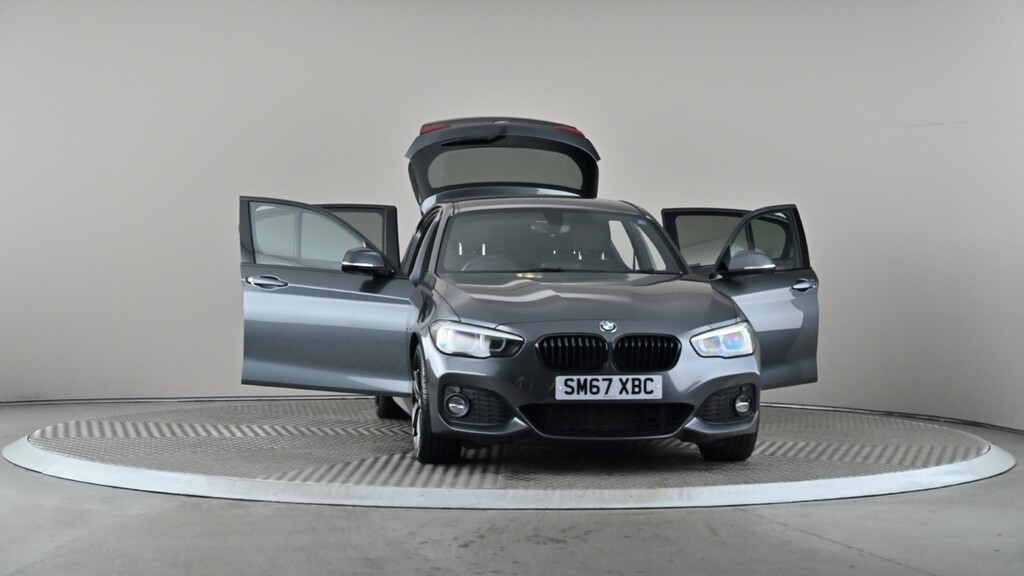 BMW 1 Series 116D M Sport Shadow Edition White #8