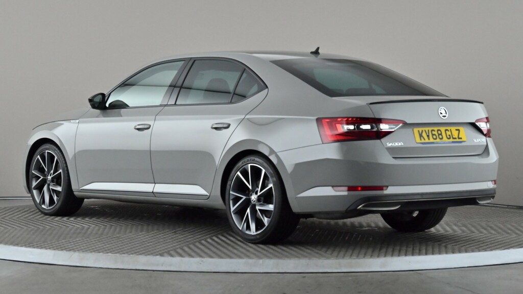 Skoda Superb 1.4 Tsi 150 Sport Line Dsg Grey #4