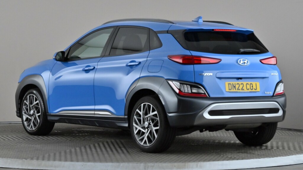 Hyundai Kona 1.6 Gdi Hybrid Premium Dct Blue #4