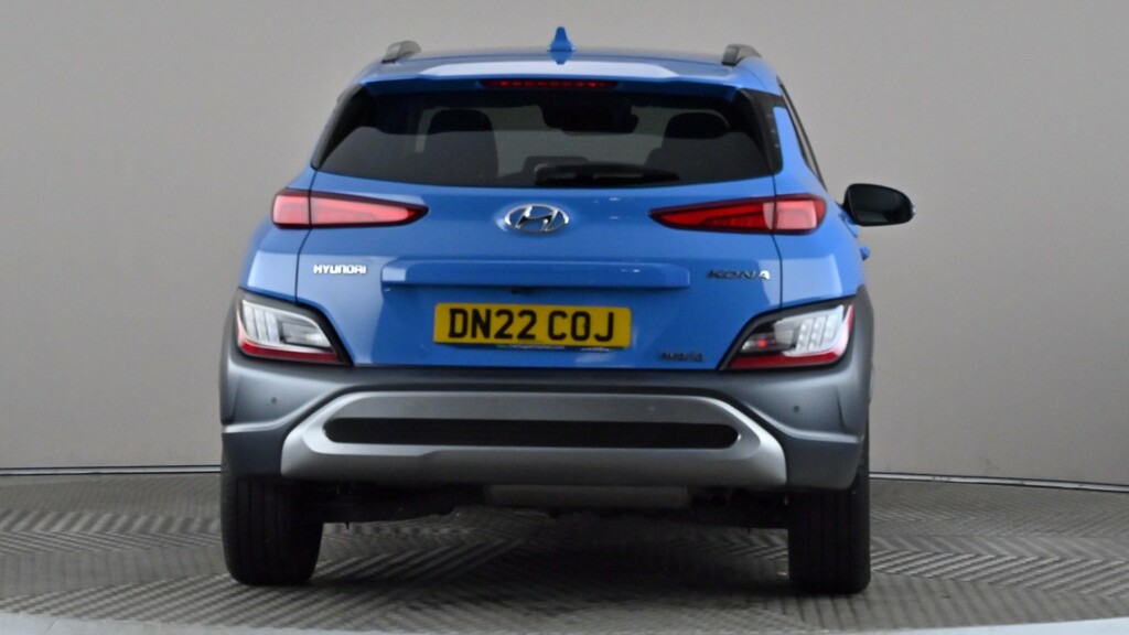 Hyundai Kona 1.6 Gdi Hybrid Premium Dct Blue #5