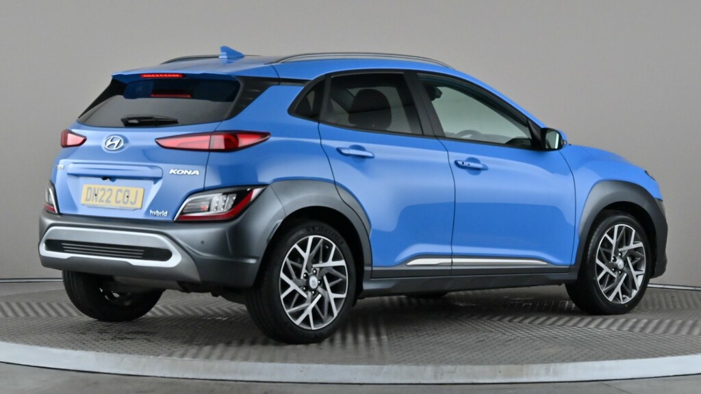 Hyundai Kona 1.6 Gdi Hybrid Premium Dct Blue #6