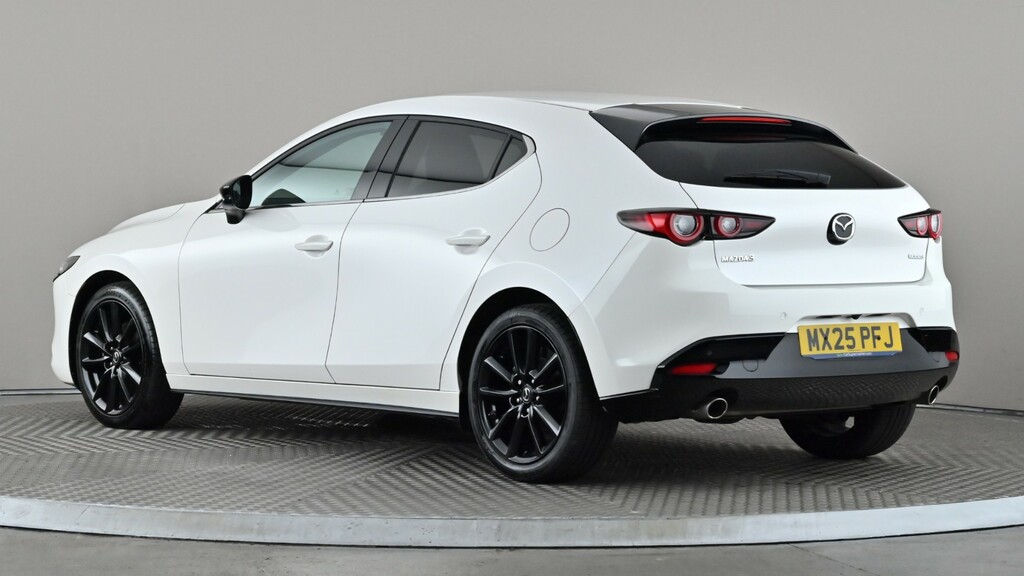 Mazda 3 2.5 E-skyactiv G Mhev 140 Homura White #4