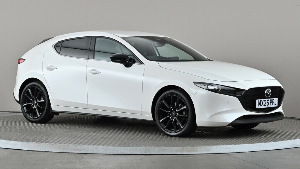 Mazda 3 2.5 E-skyactiv G Mhev 140 Homura White