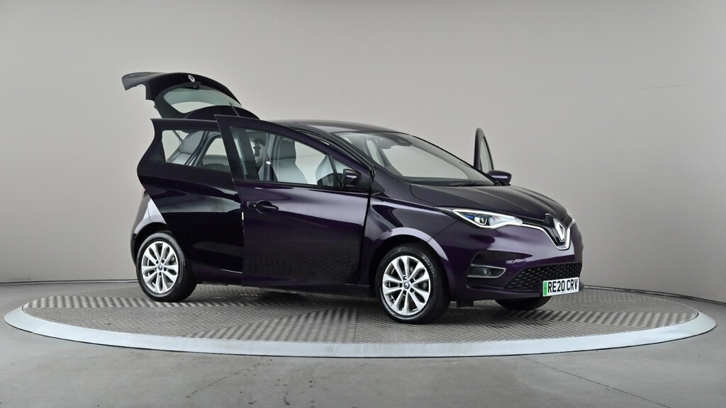 Renault Zoe Hatchback R135 52Kwh Iconic I, Rapid Cha Blue #8