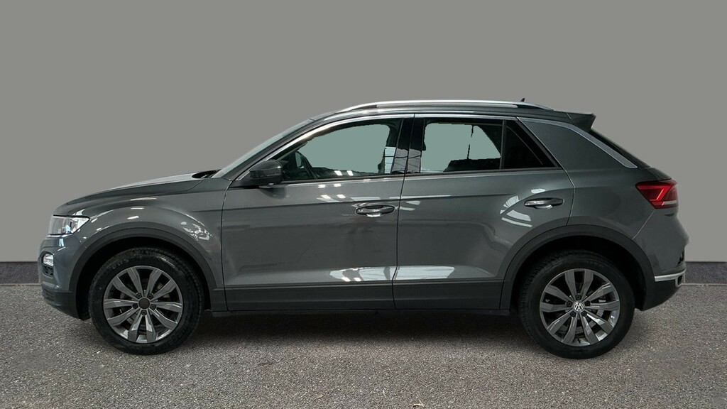 Volkswagen T-Roc 1.5 Tsi Evo Se Grey #3