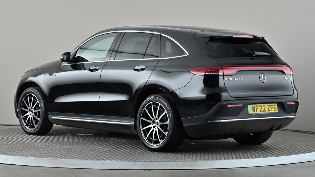 Mercedes-Benz EQC Eqc 400 300Kw Amg Line 80Kwh Black #4