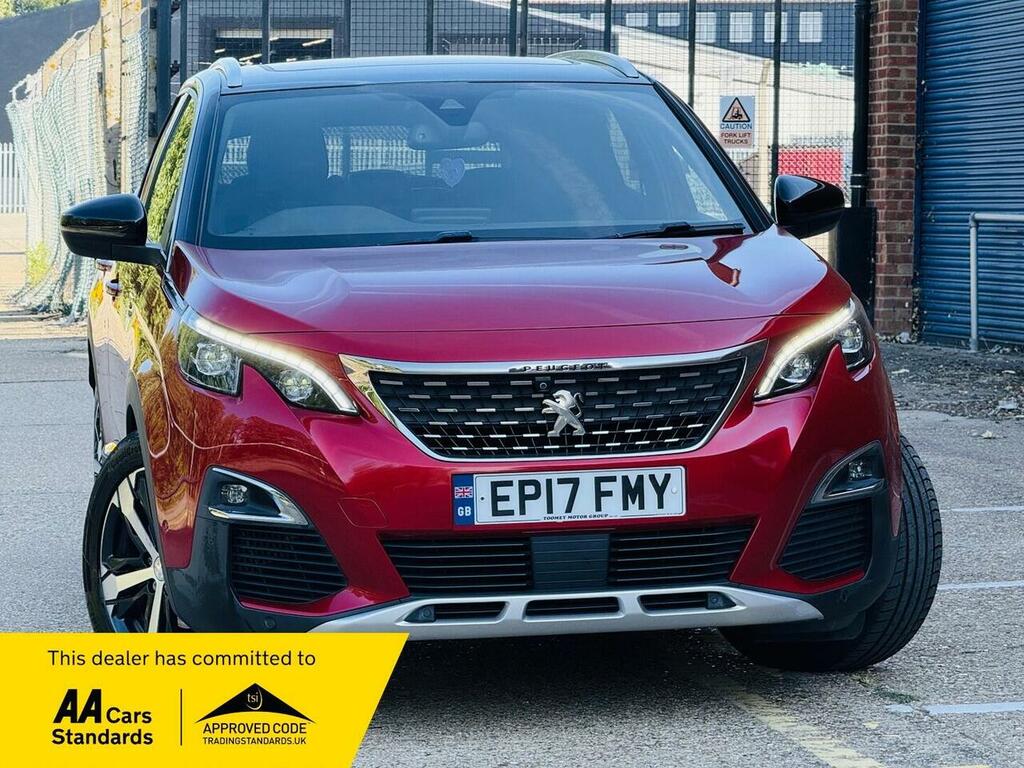 Peugeot 3008 1.2 Puretech Gt Line Eat Euro 6 Ss Red