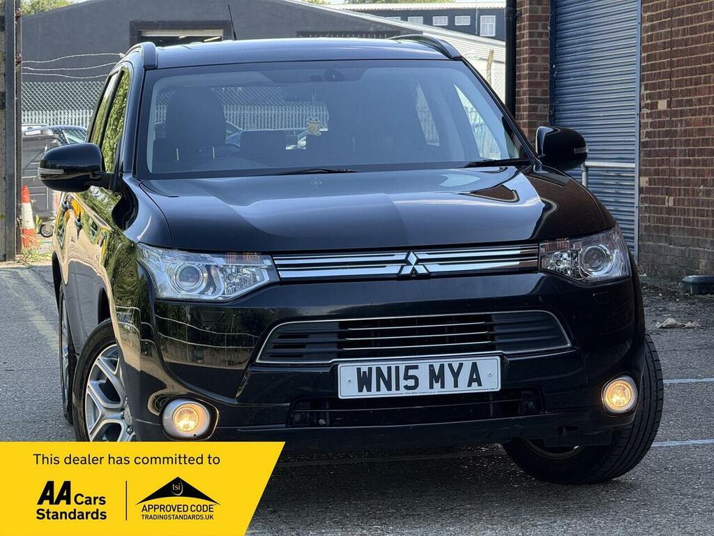 Mitsubishi Outlander 2.0H 12Kwh Gx4h Cvt 4Wd Euro 5 Ss Black