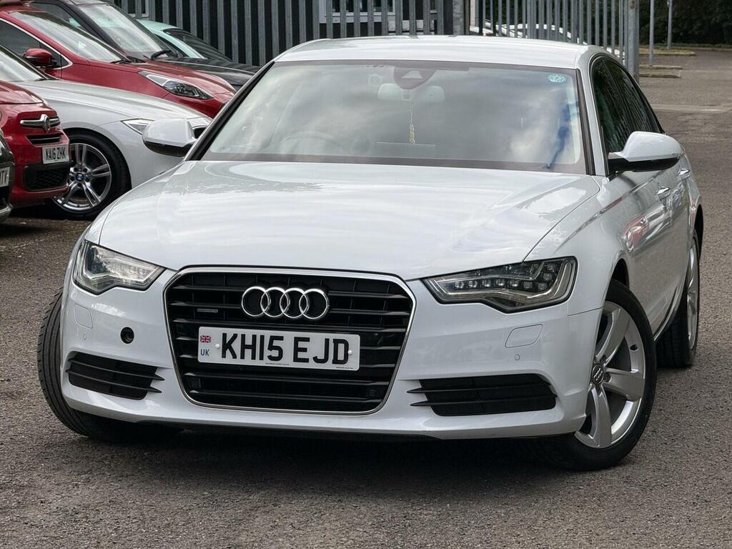 Audi A6 Saloon 2.8 Fsi Quattro S Tronic Ss White #2