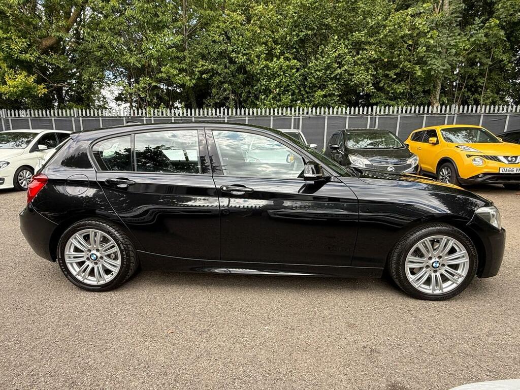 BMW 1 Series 1.6 116I M Sport Hatchback Euro 6 Black #6