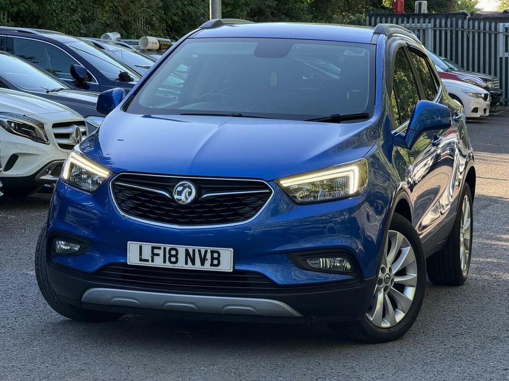 Vauxhall Mokka X 1.4I Turbo Elite Euro 6 LF18NVB Blue #2