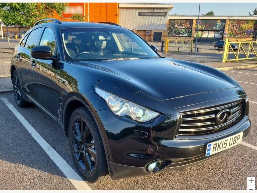 Infiniti QX70 3.0D V6 Gt 4Wd Euro 5 Black