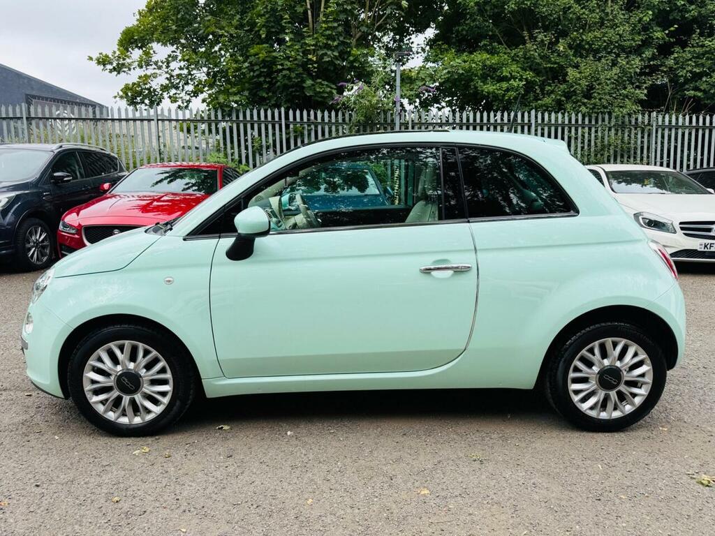 Fiat 500 1.2 Lounge Hatchback Dualogic Euro 6 S Green #5