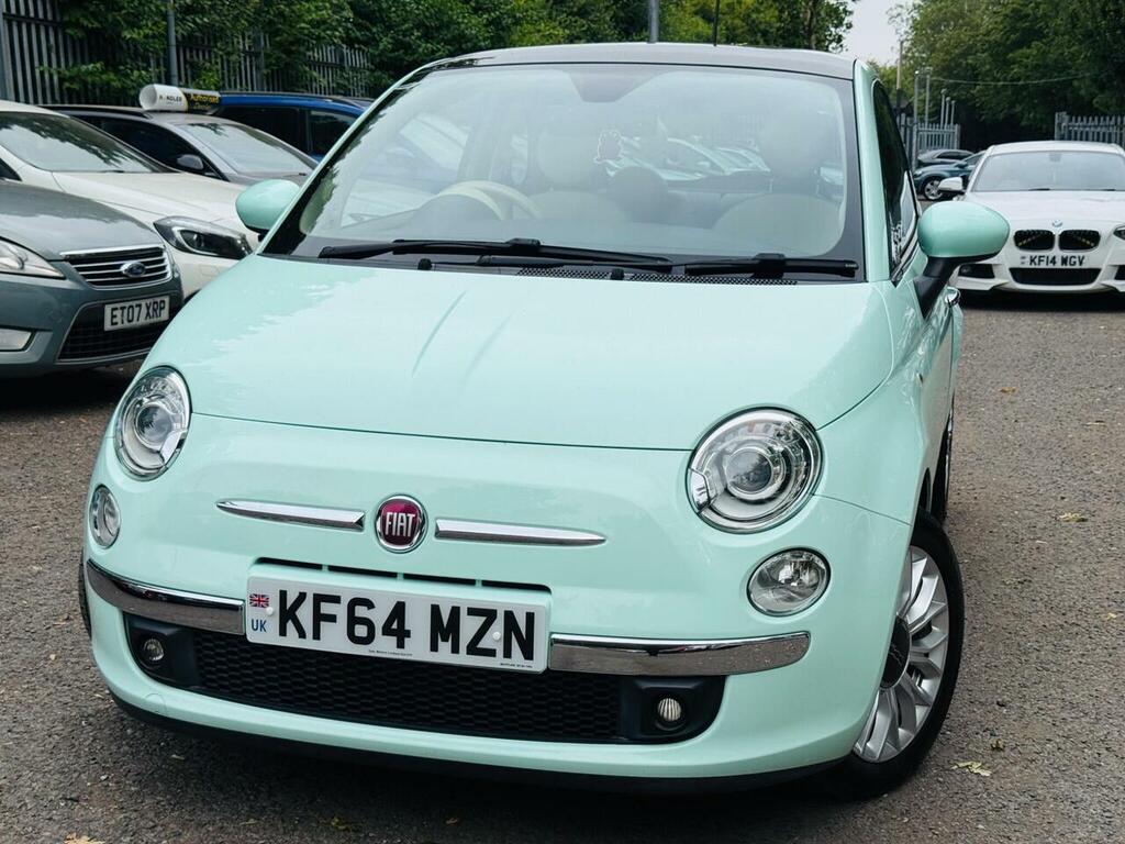 Fiat 500 1.2 Lounge Hatchback Dualogic Euro 6 S Green #2