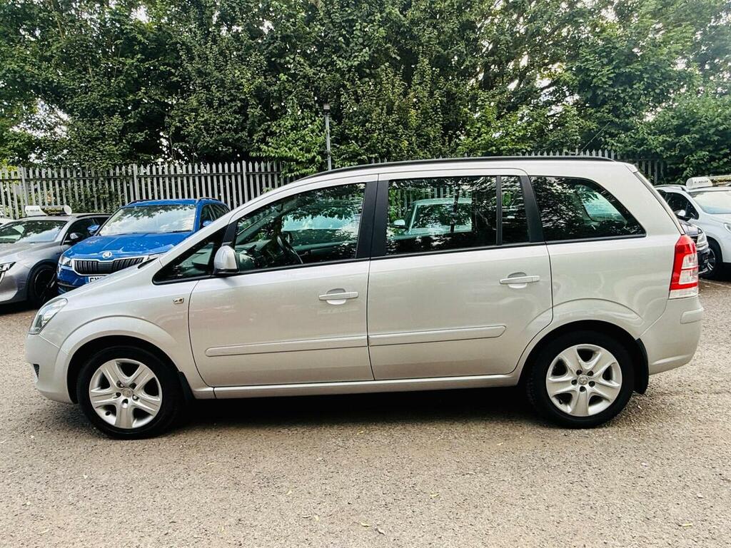 Vauxhall Zafira 1.6 16V Exclusiv Euro 5 Silver #5