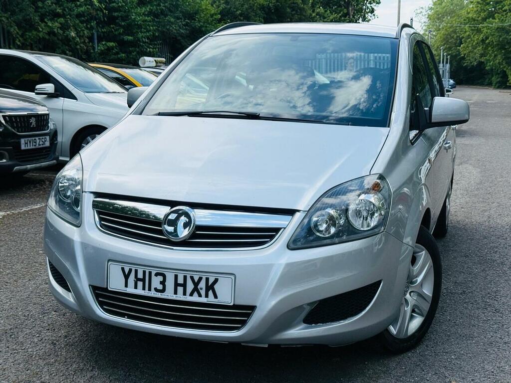 Vauxhall Zafira 1.6 16V Exclusiv Euro 5 Silver #2
