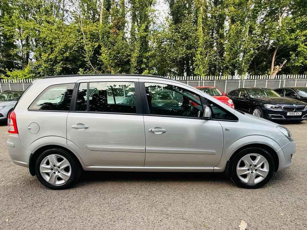 Vauxhall Zafira 1.6 16V Exclusiv Euro 5 Silver #6